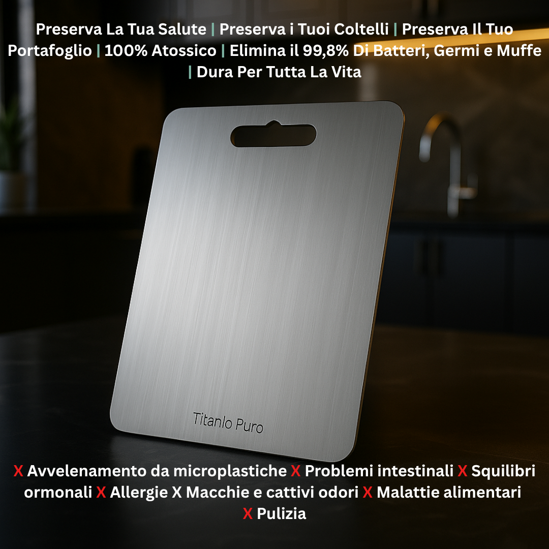 Perché il titanio è il futuro dei taglieri