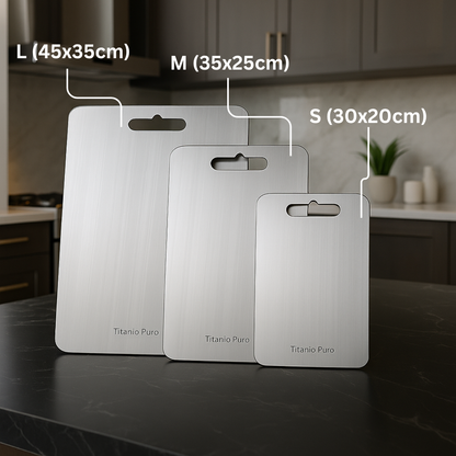Titanio Puro - Tagliere in Titanio