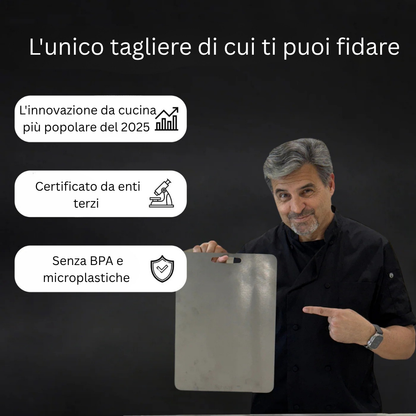 Titanio Puro - Tagliere in Titanio