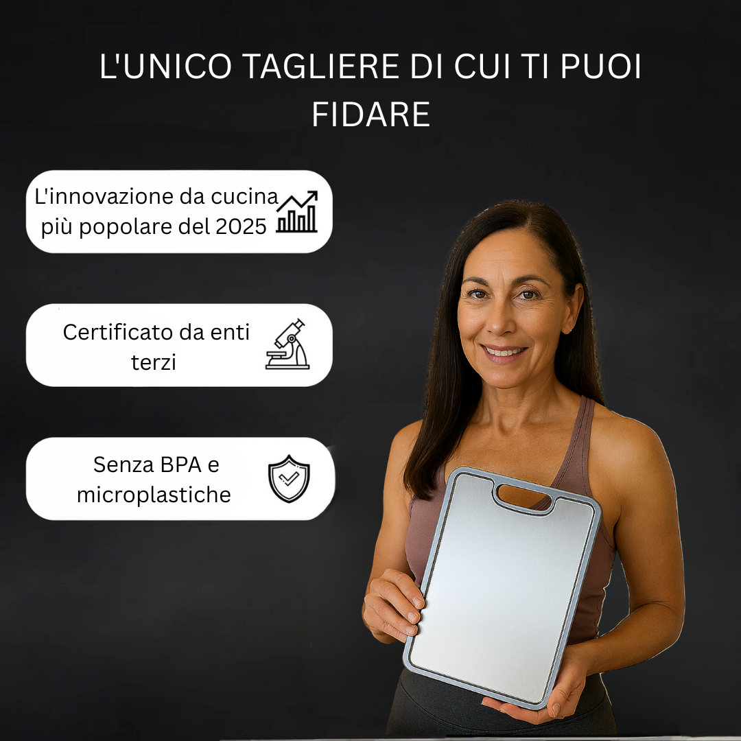 Titanio Puro - Tagliere in Titanio V2