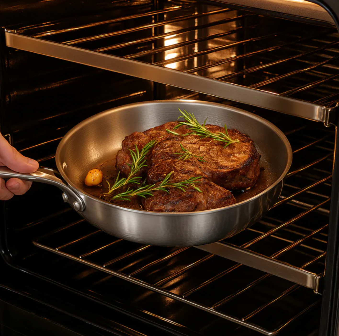 Coperchio per padella in titanio