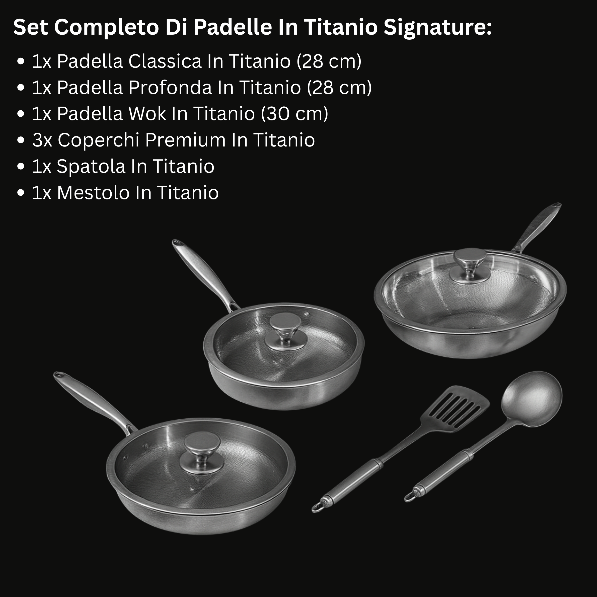 Set Completo Di Padelle