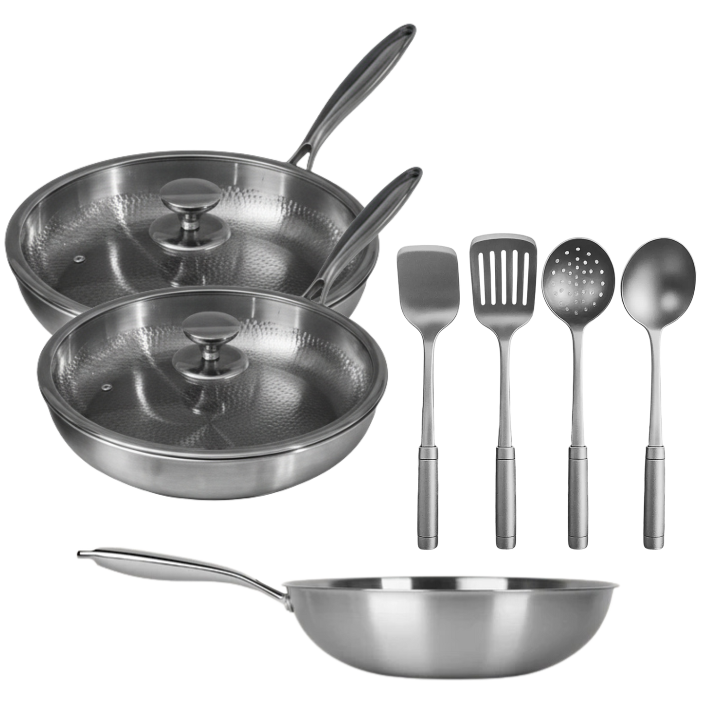 Set Trio di Padelle Essenziale